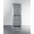 Summit SWCP2163CSSLHD - 24 Inch Commercial Dual-Zone Wine Cellar