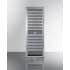 Summit SWCP2163CSSLHD - 24 Inch Commercial Dual-Zone Wine Cellar 163 Bottles Capacity