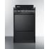 Summit TEM110C - 20 Inch Freestanding Electric Range Removable Oven Door and Range Top