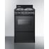 Summit TEM110CW - 20 Inch Freestanding Electric Range with 4 Coil Elements
