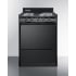 Summit TEM610C - 24 Inch Freestanding Electric Range with 4 Coil Elements