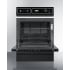Summit TEM715DK - 24 Inch Single Electric Wall Oven 2.92 cu. ft. Capacity