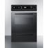 Summit TEM715DK - 24 Inch Single Electric Wall Oven
