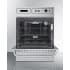 Summit TEM755BKW - 24 Inch Single Electric Wall Oven 2 Adjustable Oven Racks