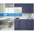 Summit OASISMN35SINKL - 69 Inch Turnkey Wet Bar