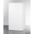 Summit UF18W - 33 Inch Freestanding Convertible Upright Freezer Fully Finished White Cabinet