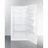 Summit UF18W - 33 Inch Freestanding Convertible Upright Freezer 4 Adjustable Wire Shelves
