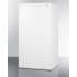 Summit UF22W - 33 Inch Freestanding Convertible Upright Freezer White Cabinet