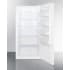 Summit UF22W - 33 Inch Freestanding Convertible Upright Freezer Shelving System