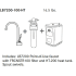 Franke The Little Butler Series LB7200100HT - Faucet, Filter and Heat Tank Combo
