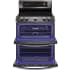 LG LDE4413BD - A double oven offers you the space you need for high capacity cooking, with both conventional and convection cooking modes