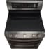 LG LDE4413BD - 5 cooktop elements offer a cooking range of 1,000-3200W