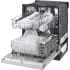 LG LDFC2423W - 24 Inch Full Console Dishwasher 15 Place Setting Capacity (Right Angle Open Image Shown in Stainless Steel Look)