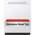 LG LDFC2423W - 24 Inch Full Console Dishwasher with 15 Place Setting Capacity
