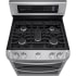 LG LDG4313ST - Five (5) cooktop burners bring versatility in cooking. The front-right burner features LG's 18,500 BTU UltraHeat burner technology.