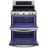 LG LDG4313ST - Enjoy a 2.6 cu. ft. conventional oven and a 4.3 cu. ft. ProBake Convection oven.