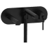 Rohl GS TGS21BK - GS Wall Mount Thermostatic/Pressure Balance Tub Filler Trim with Hand Shower in Black