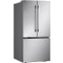 LG LF21G6201S - 33 Inch Counter-Depth MAX™ French Door Smart Refrigerator Right Angle