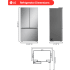 LG LF25Z6211S - 36 Inch Smart French Door Refrigerator