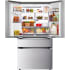 LG LF29S9730S - 36 Inch Freestanding 4 Door French Door Refrigerator