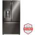 LG LFXC24726D - 36 Inch Counter Depth French Door Refrigerator with 23.7 cu. ft. Capacity