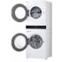 LG WKHC252HWA - 27 Inch Electric Wash Tower