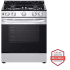 LG LSGL5830S - 1 1 5.8 cu. ft. Gas Slide-in Range with EasyClean