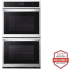 LG WDEP9423F - 9.4 cu. ft. Smart Double Wall Oven with Convection, Air Fry and EasyClean?