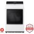 LG DLGX8601WE - 27 Inch Rear Control Gas Dryer