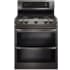 LG LDG4313BD - Black Stainless Steel Front View