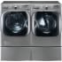 LG WM8100HVA - Shown with Matching Dryer and Pedestal (Sold Separately)
