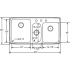 Elkay Gourmet Collection LGR43222 - Product Drawing