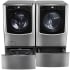 LG TurboWash Series LGWADRETUR3G - Side-by-Side with Sidekick