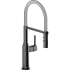 Elkay Avado Collection LKAV1061BKCR - Avado Single Hole Kitchen Faucet with Semi-professional Spout and Forward Only Lever Handle