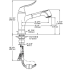 Elkay Echo Low Flow Collection LKLFEC1042NK - Dimensions
