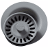 Elkay LKQD35GS - Greystone Top View