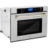ZLINE Autograph Edition AWSSZ30G - 30 Inch Single Electric Wall Oven Angle View