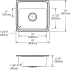 Elkay CuVerro LRAD1918651CU - Dimensions