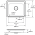 Elkay CuVerro LRAD2219401CU - Dimensions