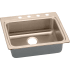 Elkay CuVerro LRAD252265MR2CU - 25 Inch Antimicrobial Copper Single Bowl Drop-In Kitchen Sink