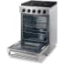 Thor Kitchen LRG2401ULP - 24 Inch Slide-In Gas Range with 4 Sealed Burners