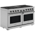 Thor Kitchen LRG60ELP 60 Inch Freestanding Professional Gas Range with ...