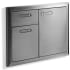 Lynx Professional Grill Ventana Storage Collection LSA304 - 30-Inch Access Door &amp; Double Drawer Combo