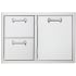 Lynx Sedona Series LSA636 - 36-Inch Access Door &amp; Double Drawer Combo