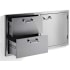 Lynx Sedona Series LSA742 - 24 Inch Storage Door and Double Drawer Combo