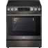 LG LSEL6335ZE - 30 Inch Slide-In Smart Electric Range In Black Stainless Steel