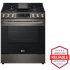 LG LSGL5833D - 30 Inch Slide-In Smart Gas Range with 5 Sealed Burners