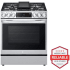 LG LSGL6335F - 30 Inch Smart Instaview™ Slide-in Gas Range with 5 Sealed Burners