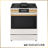 LG SIGNATURE LSGU6338N - 30 Inch Smart Slide-in Gas Range