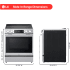 LG LSIL6334XE - 30 Inch Smart Slide-In Induction Range